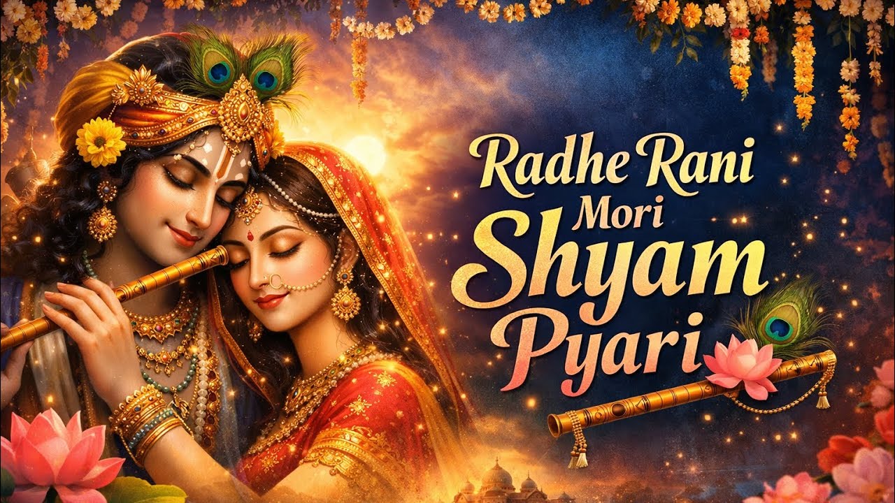 Radhe Rani Mori Shyam Pyari 💖| Heart Touching Radha Krishna Bhajan| Divine Love 💙🌸#krishnaBhajan2026