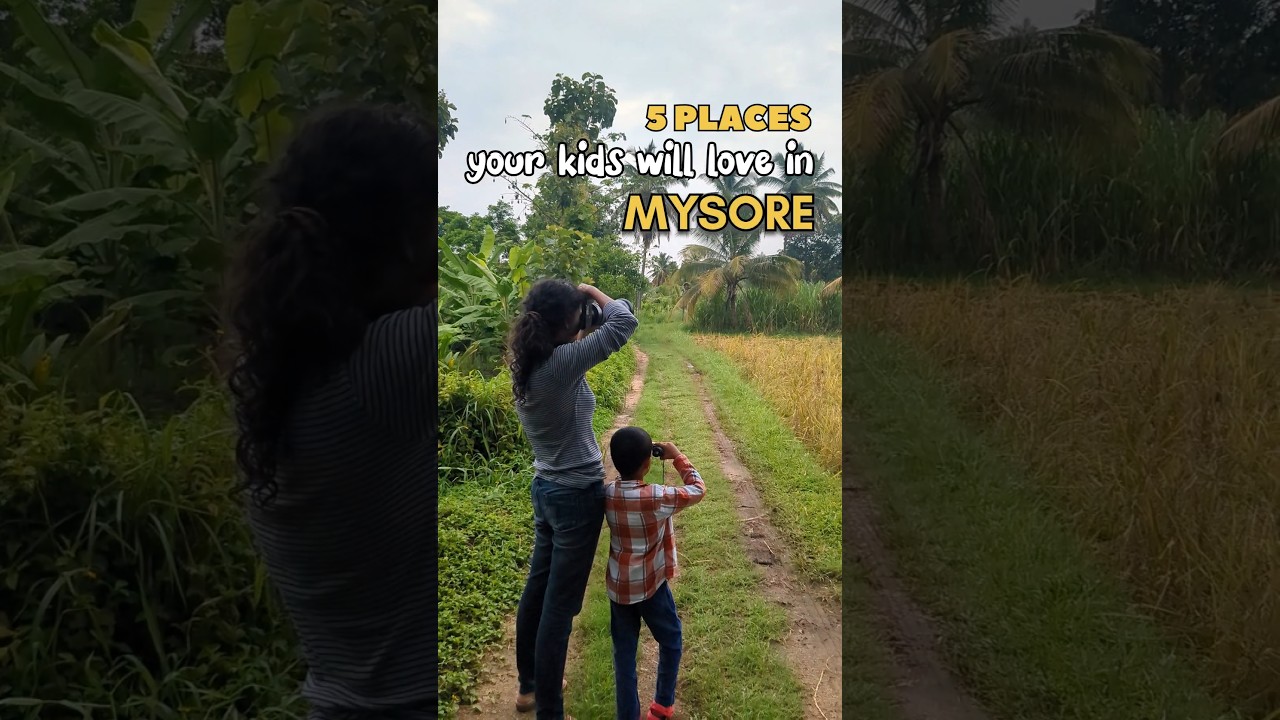 5 Places for Kids in Mysore #mysore #placestovisitinmysore #mysorewithkids #subscribe