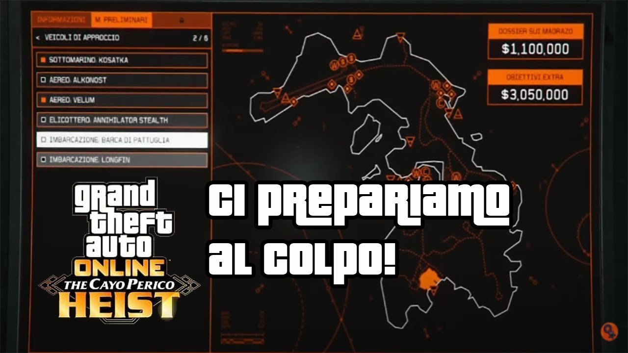 Guida completa preparazioni cayo perico-Gta 5-ITA  PT.1