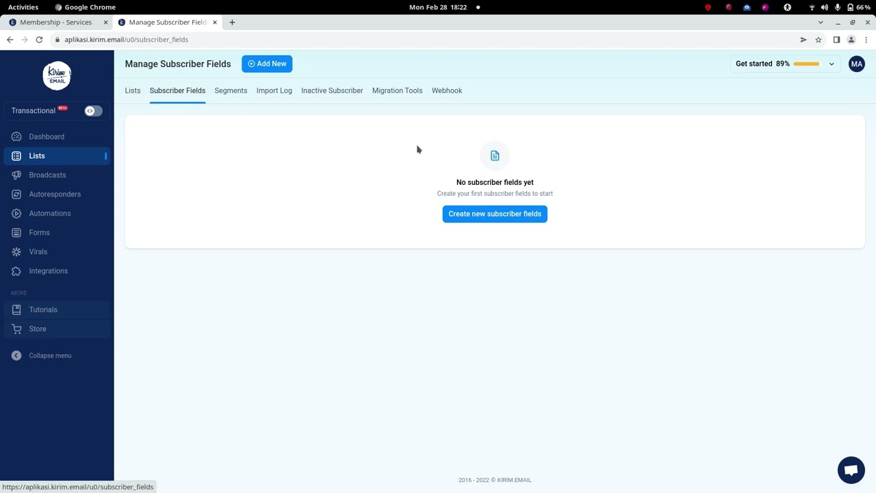 Cara Menambah dan Mengelola Subscriber Fields di Aplikasi KIRIM.EMAIL