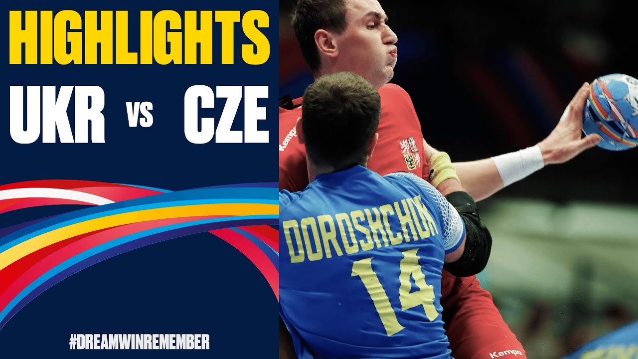 Ukraine vs. Czech Republic Highlights | Day 6 | Men's EHF EURO 2020