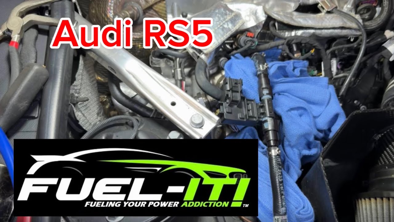 Установка датчика этанола Fuel It на Audi RS5 B9.5/9