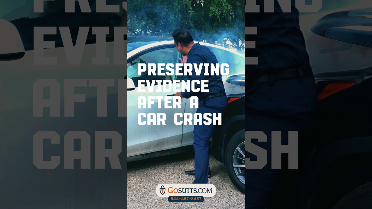 Preserving Evidence After a Car Crash: Crucial Steps You Can't Miss! 🚦#shorts