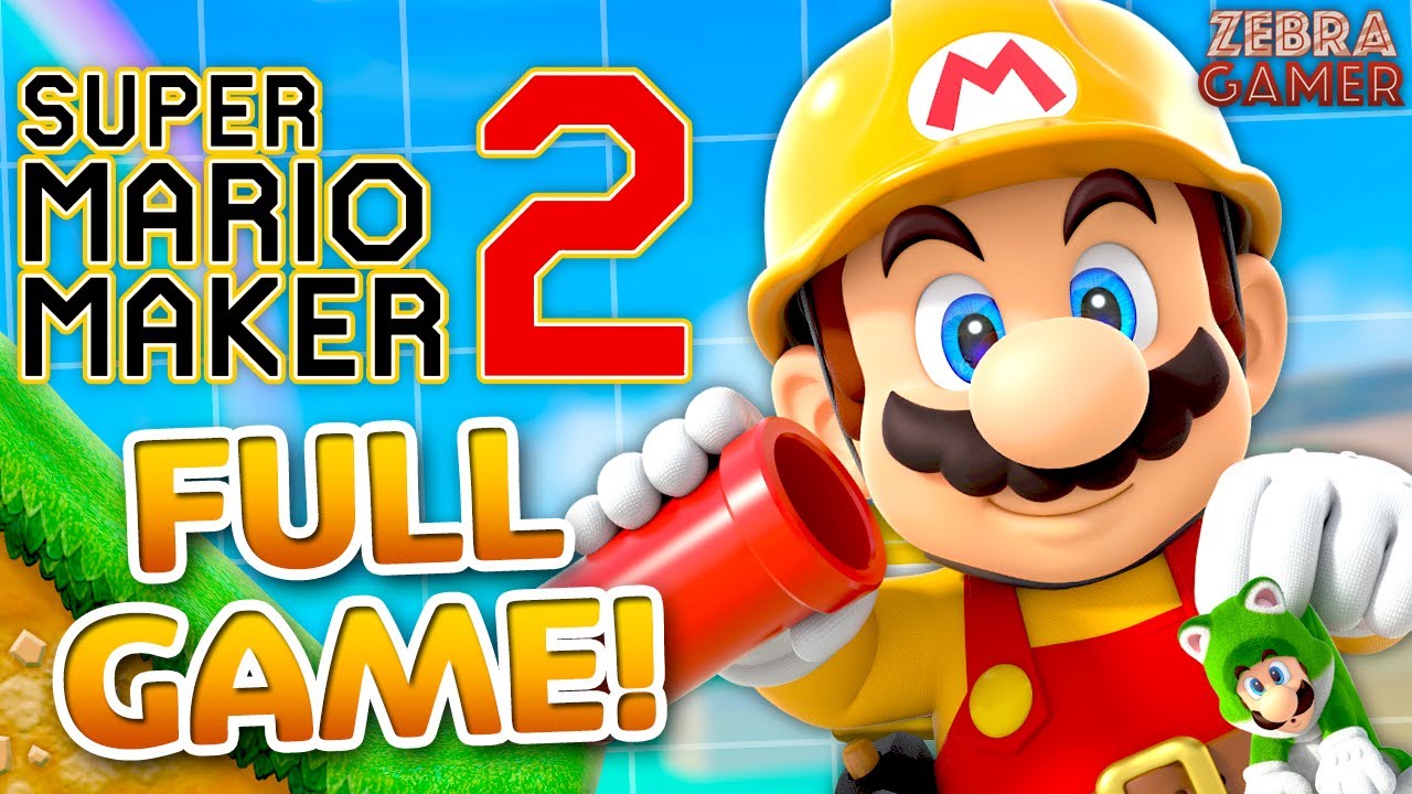Super Mario Maker 2 Full Game Walkthrough!