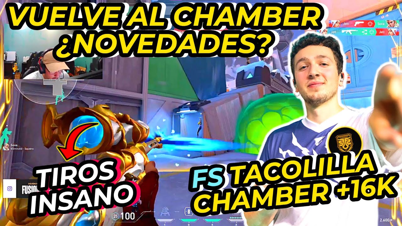 TACOLILLA VUELVE AL CHAMBER CON SUS NUEVOS BUFFS EN RANKED | ¿LO JUGARA EN SU DEBUT CON FUSION? |