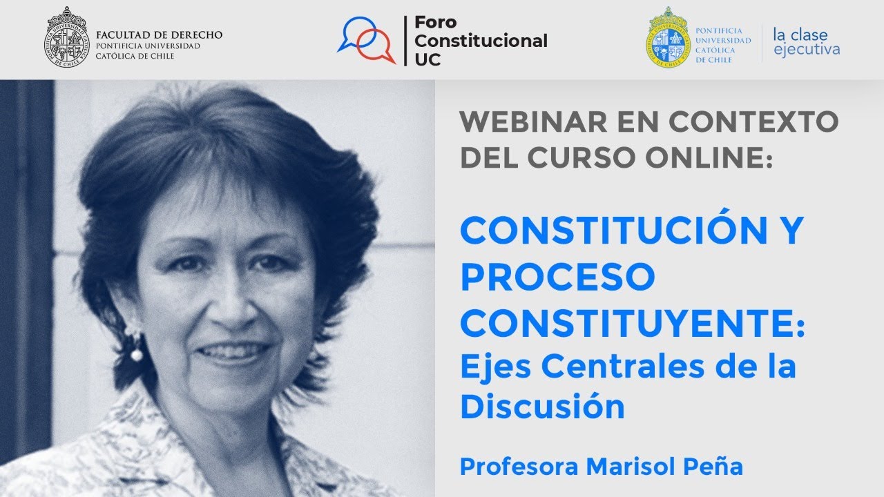 Webinar Constituci&oacute;n y Proceso Constituyente