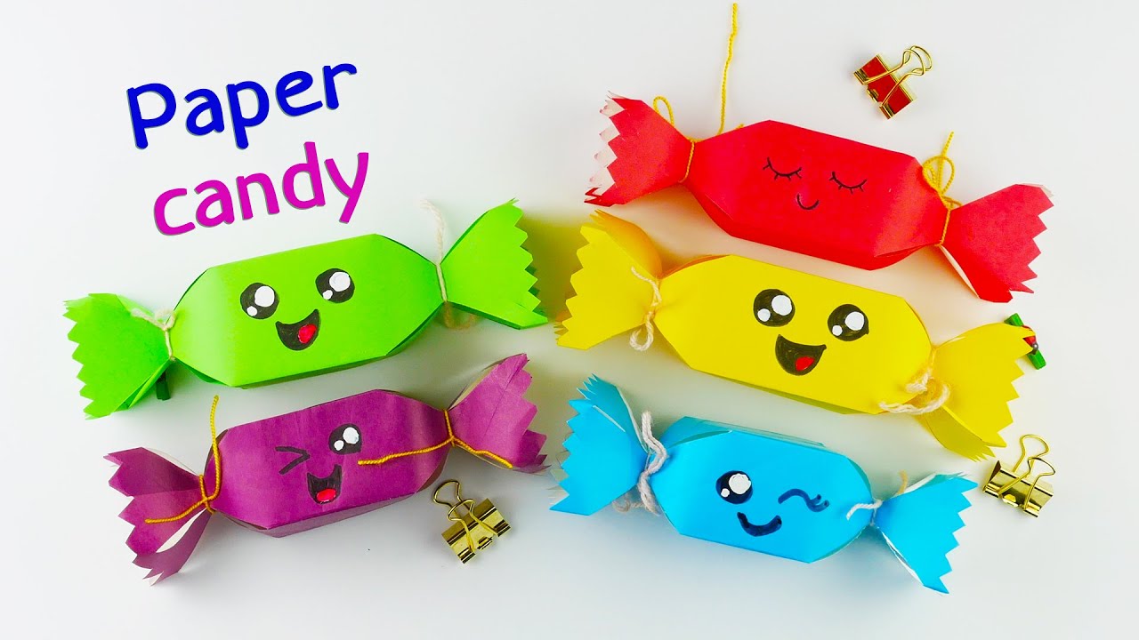 How to make 3D candy [from paper]