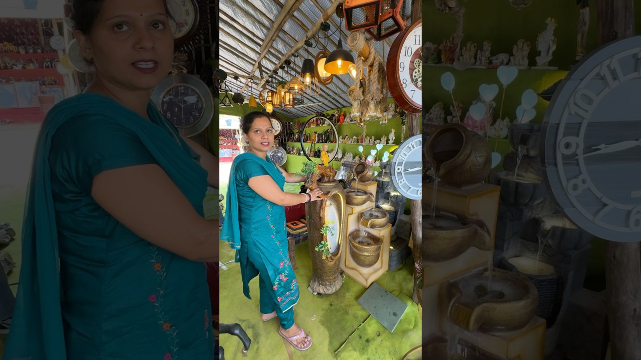 Home Decor Unique items available in Banjara Market sec 70 Gurgaon #ytshorts #homedecor #banjara 🚰