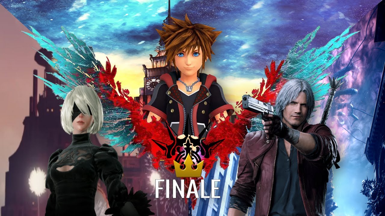 NieR:Automata/DMC5/KH3 Combo MAD 