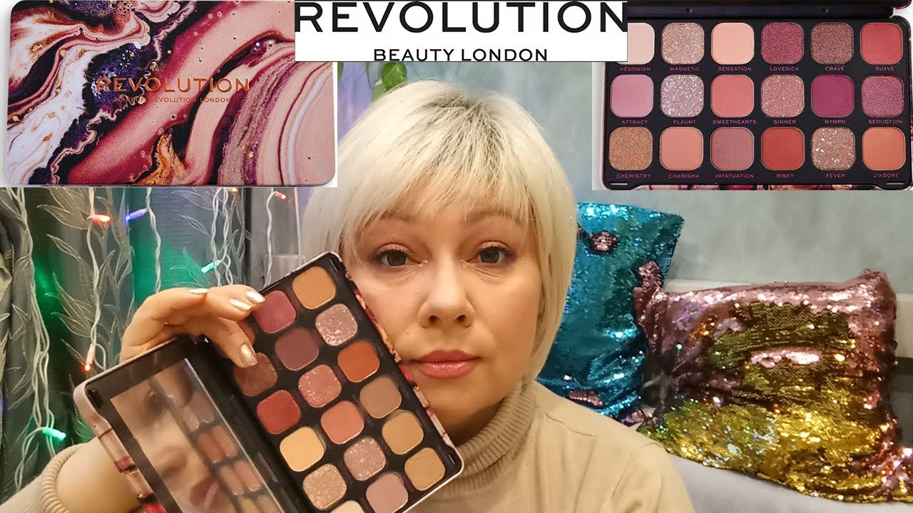 Revolution Forever Flawless Allure Eyeshadow Palette / Быстрый обзор!