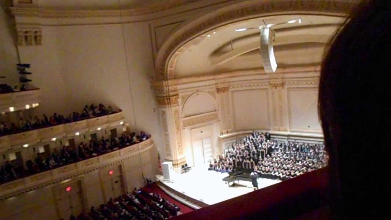 Tesoro High School Madrigals Sing in Carnegie Hall (Superior Sound)
