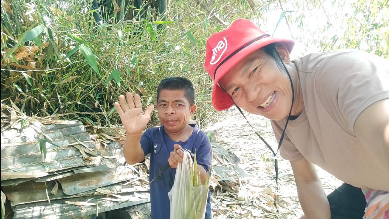 อาวสูงกับพ่อใหญ่โจ หาแหนงหน่อไม้แกงใส่ผักเว้าม่วน แซ่บๆ