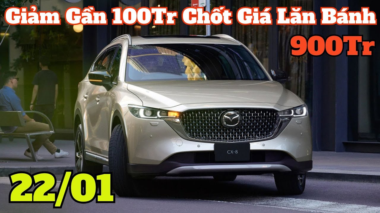 Giá Khuyến Mại Mazda CX8 Cuối Tháng 1. Giảm Gần 100Tr Chốt Giá Lăn Bánh Chạy Số Xe Tết | CarTVnew