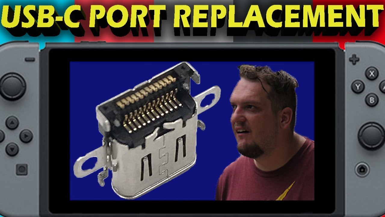 Switch USB-C Port Replacement: Using Cheap Gear