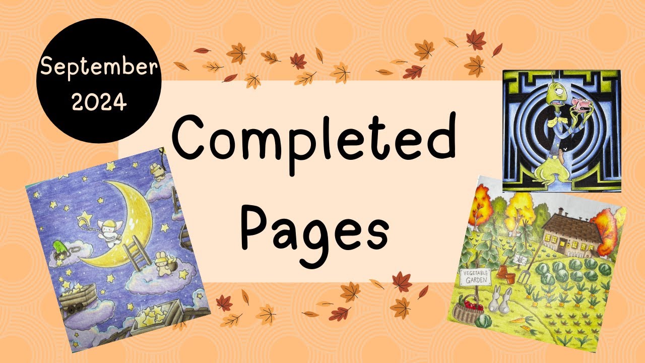 September 2024 Completed Pages