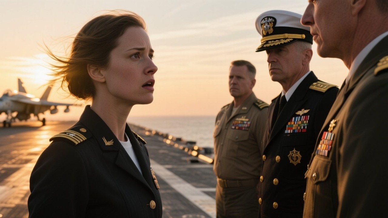 Just Joking, the Admiral Asked About Her Body Count — Her Reply Stunned Everyone in the Navy.”