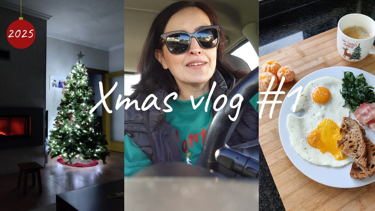 Xmas vlog #1 | totalmente no espírito de natal, árvore montada🌲, manter as coisas simples