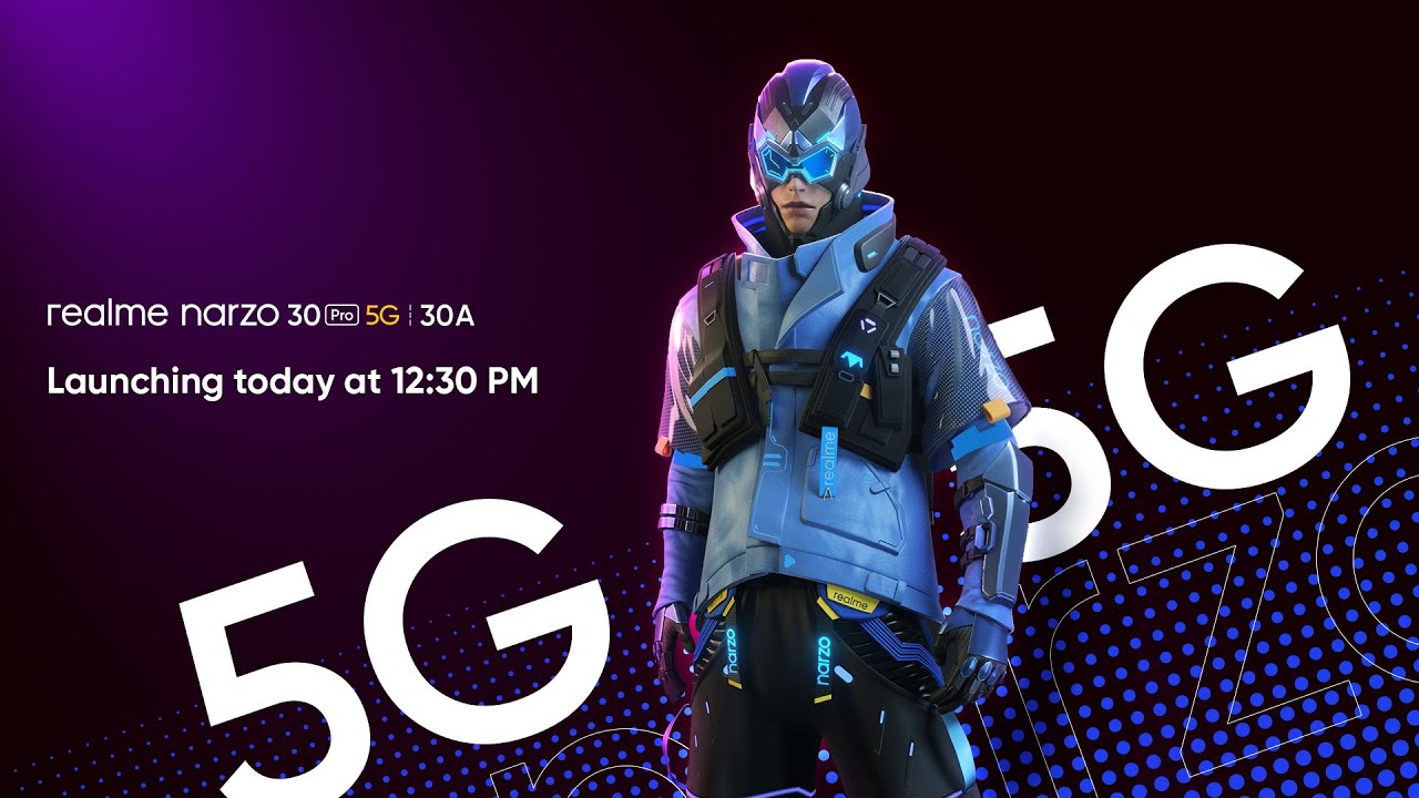 Young5GPlayers | Narzo 30 Series Launch Event