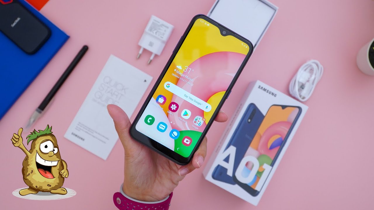 Rp.1,5 JUTA!! Unboxing Samsung Galaxy A01