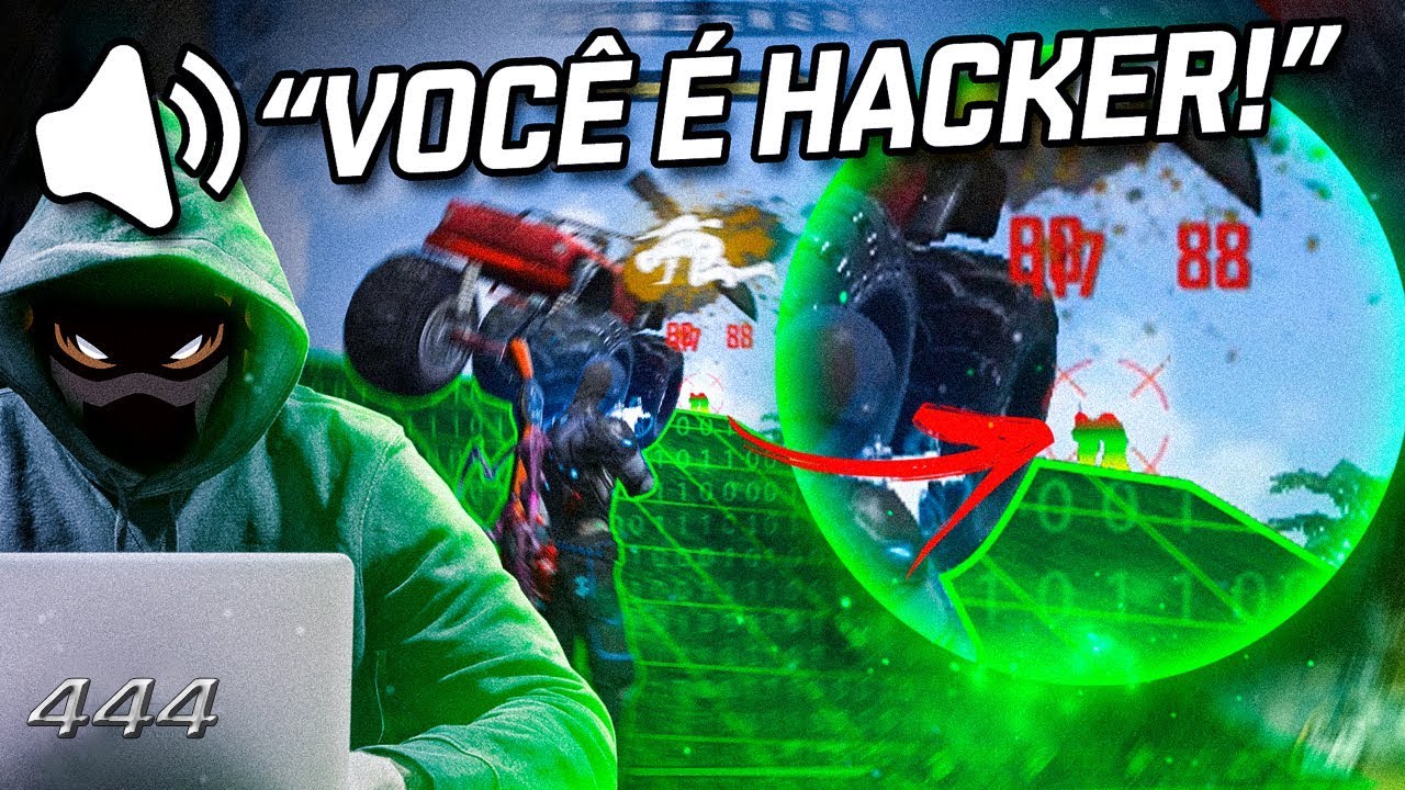 OS ALEATÓRIOS ME CHAMARAM DE HACK?! BLACKN444 FREE FIRE