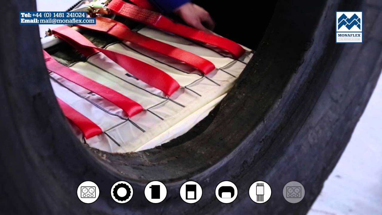 Monaflex Tutorial - OTR Tyre Repair (30.00 Section or greater) [2016]