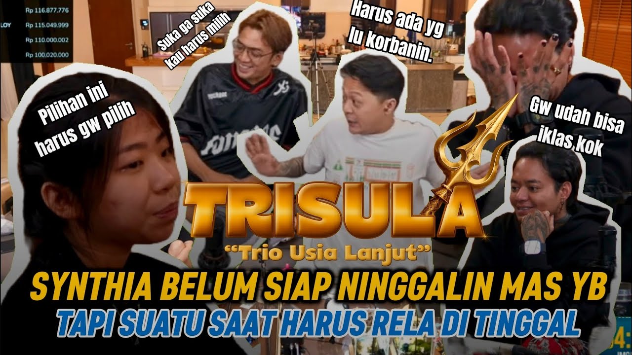 RENCANA CYNTHIA AKAN TINGGALIN YB -BERSAMA TRISULA (Trio Usia Lanjut) #marapthon3 