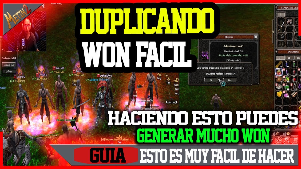 [GUíA] CÓMO DUPLICAR TU WON HACIENDO ESTO | METIN2