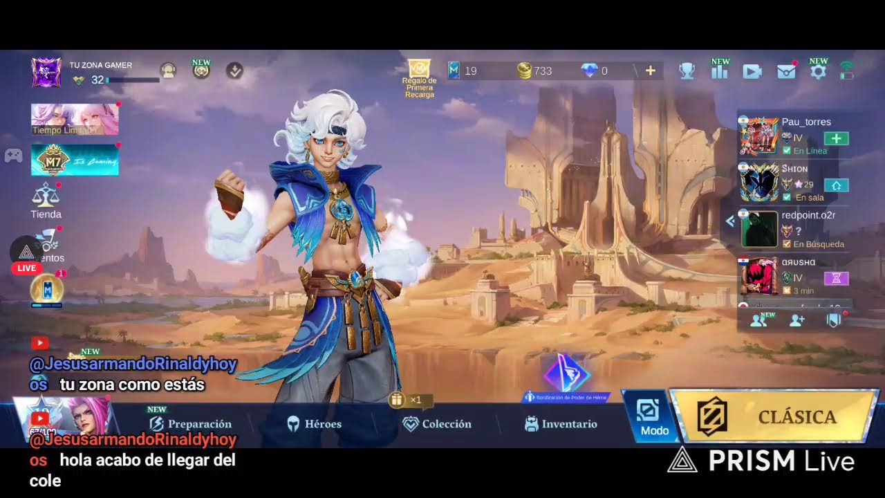 Transmisión en directo de TU ZONA GAMER
