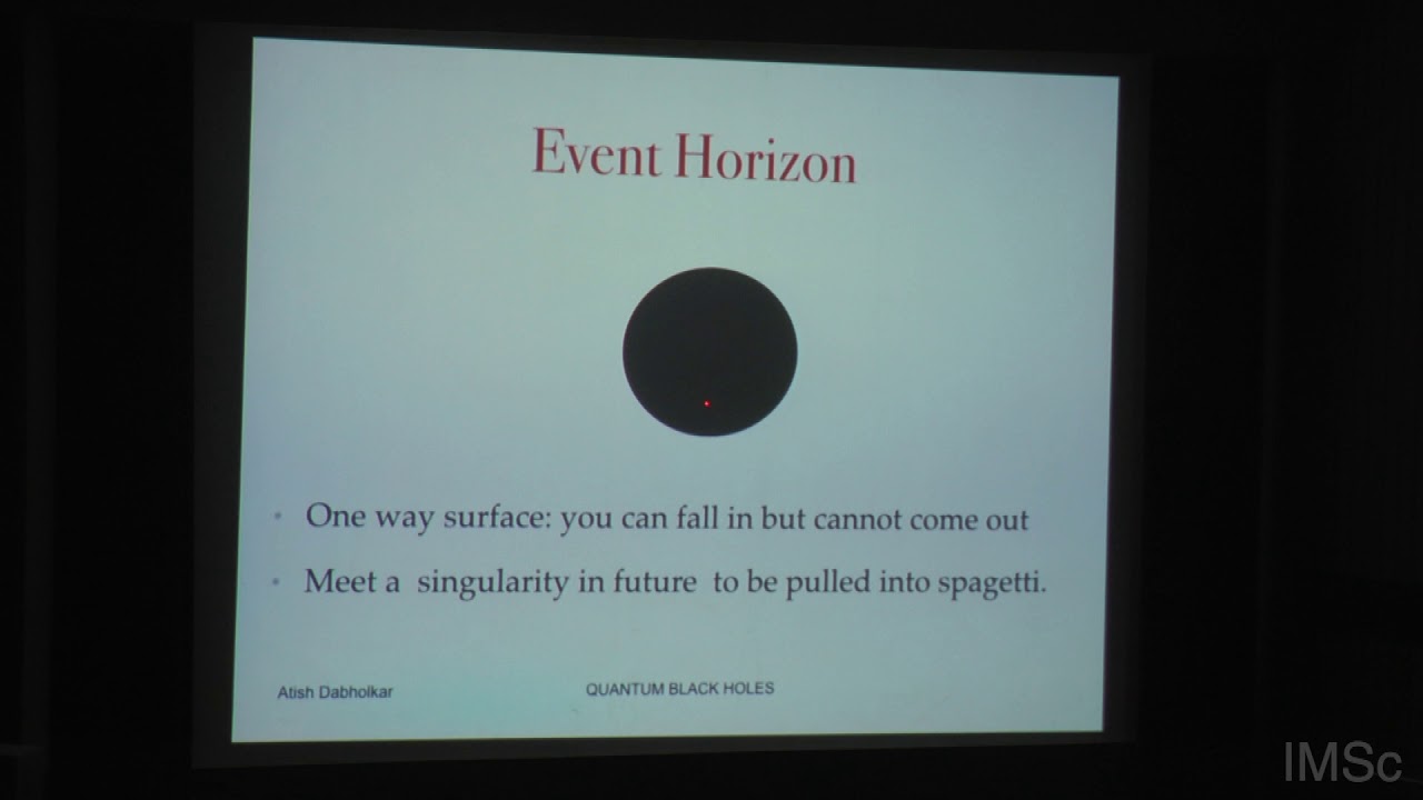 QUANTUM BLACK HOLES An encounter between Hawking and Ramanujan by Atish Dabholkar