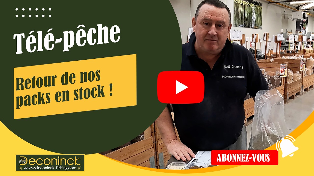 T&eacute;l&eacute;-P&ecirc;che PACKS DE RETOUR &ndash; Bouillettes, Amorces & Recettes CarpeCanal