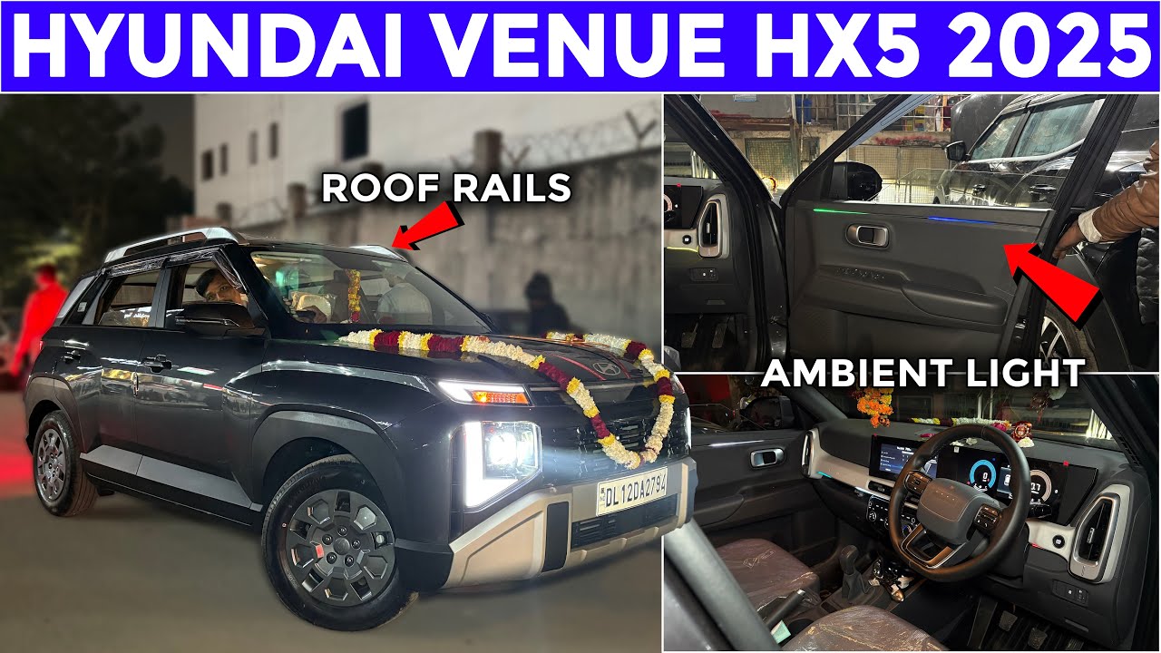 AMBIENT LIGHT INSTALLED✅ HYUNDAI VENUE HX5 MODIFICATION WITH PRICE✅ VENUE HX2 MODIFIED✅