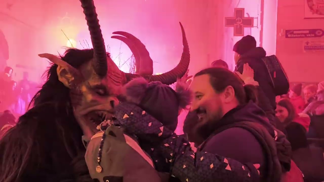 Perchtenlauf - Krampus - Znojmo 2025 - 2. část