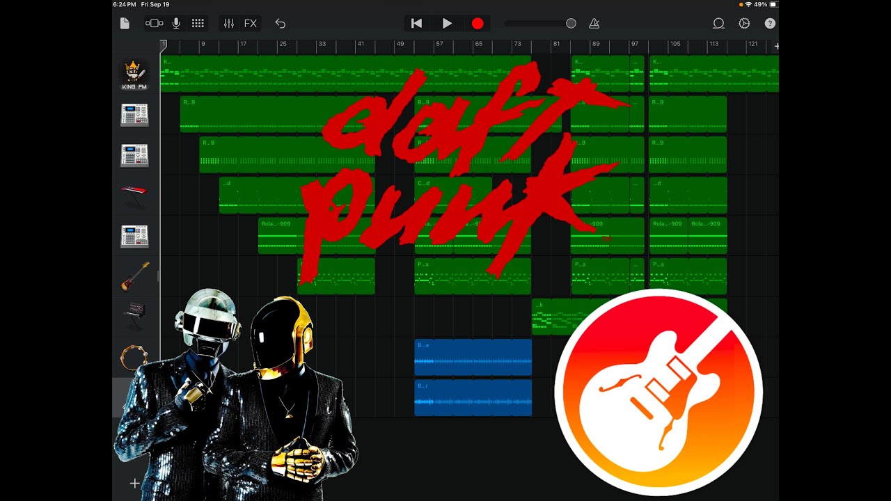 How to Produce like DAFT PUNK in GarageBand!