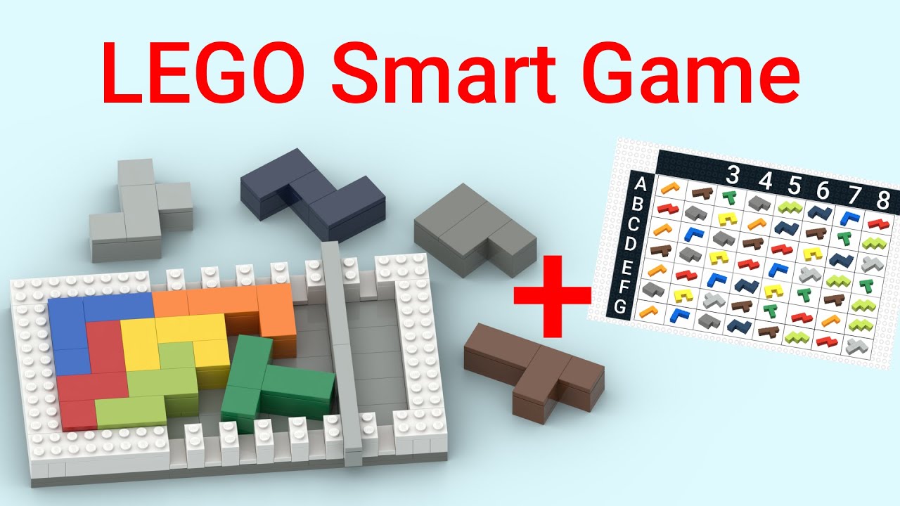 How To Make A LEGO Smart Game | 42 Difficult Levels | Full Tutorial