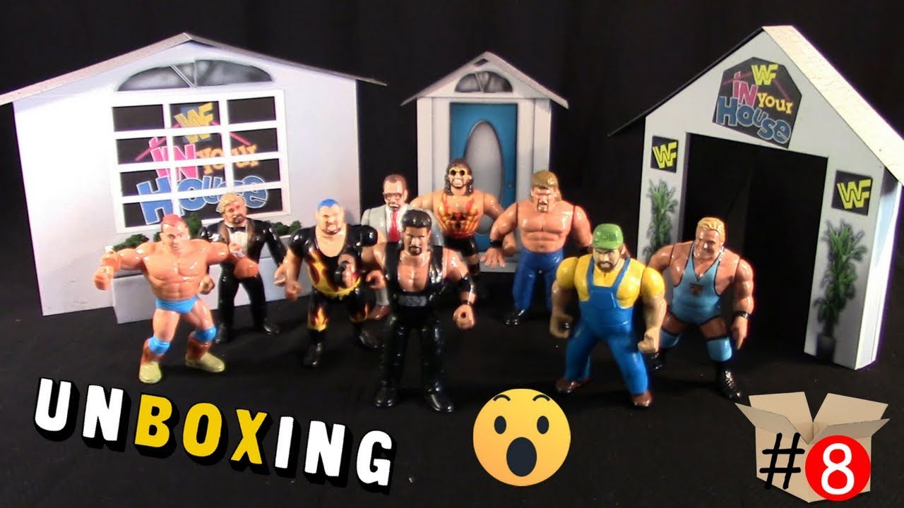 Huge Unboxing WWE WWF Hasbro Custom WWF In Your House Entrance   Collection Update  EPIC #8