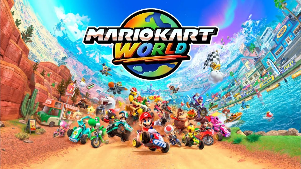 GCN Peach Beach (Frontrunning + Intro) | Mario Kart World OST