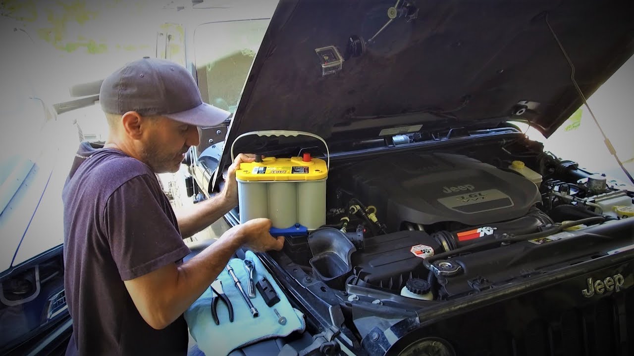EASY Optima Yellow Top Battery Upgrade for Jeep Wrangler - Optima All The Things!