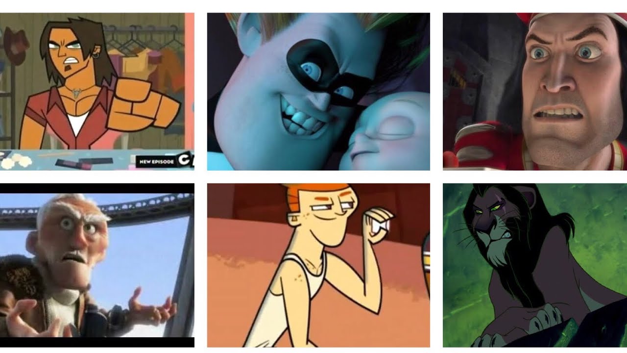 Death and defeat of my favorite animated villains part 1
