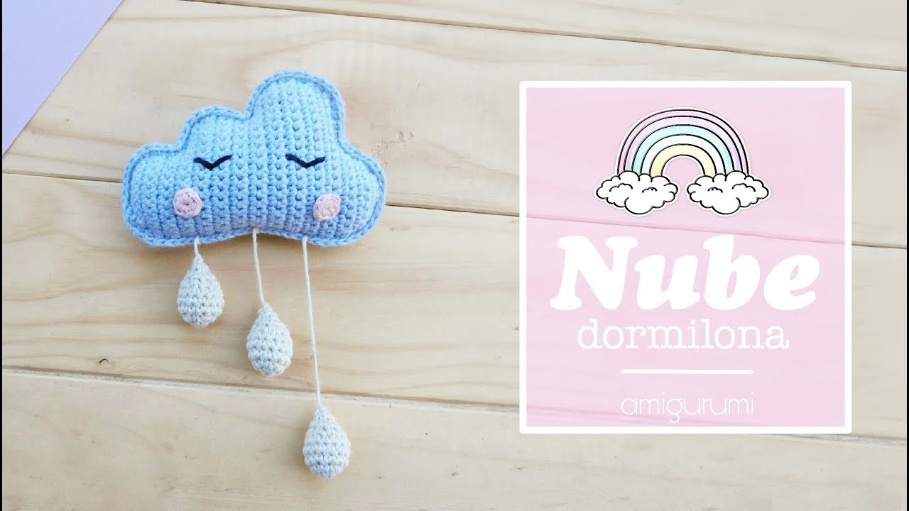 Nube dormilona amigurumi (tutorial)