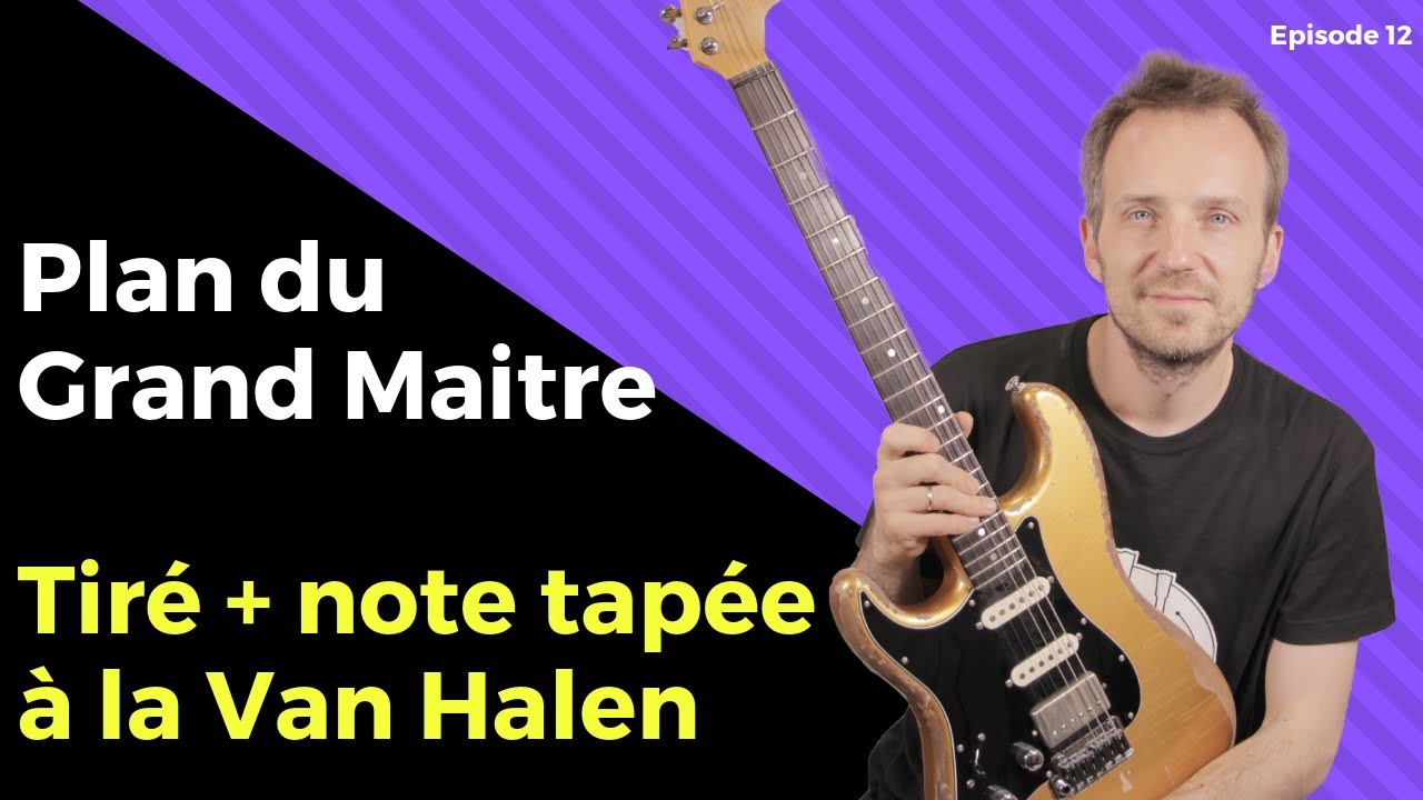 Le plan du Grand Maitre : Tiré + note tapée à la Van Halen