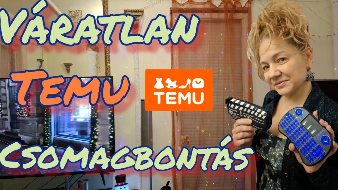 Váratlan Temu csomagbontás | Temu haul | Vlogmas