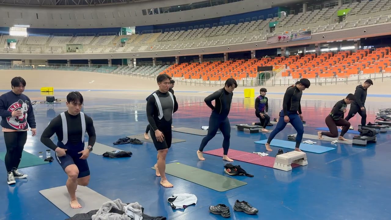 Тренировка команды Dong Seoul Team 3