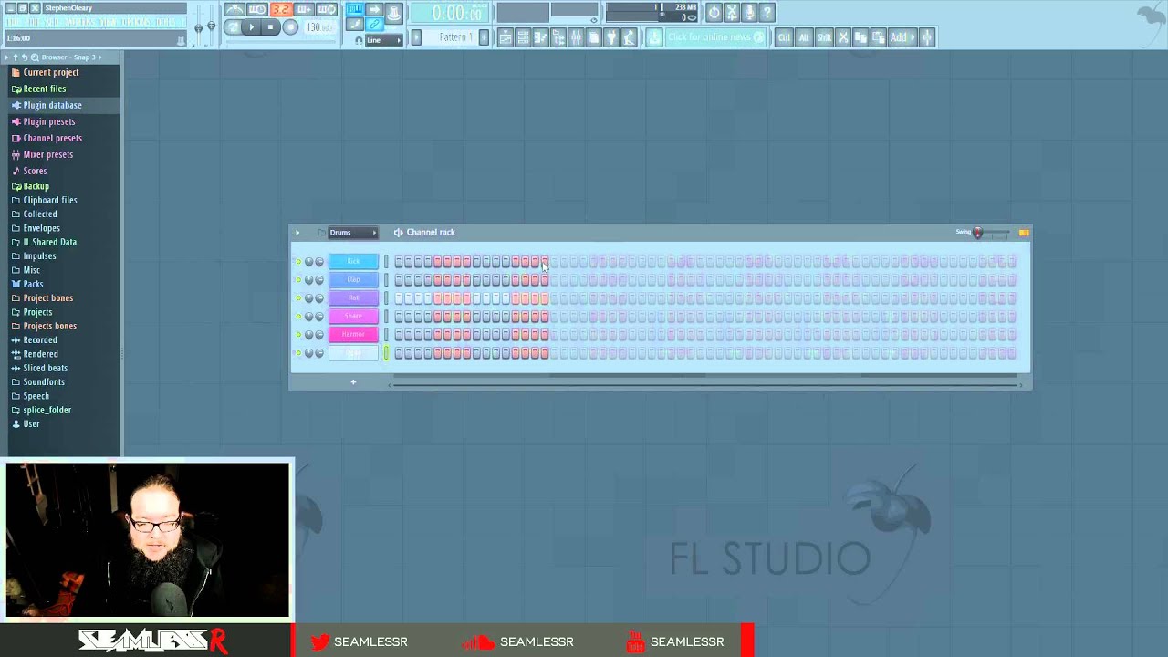 Основы FL Studio 12 2: Стойка каналов/секвенсор
