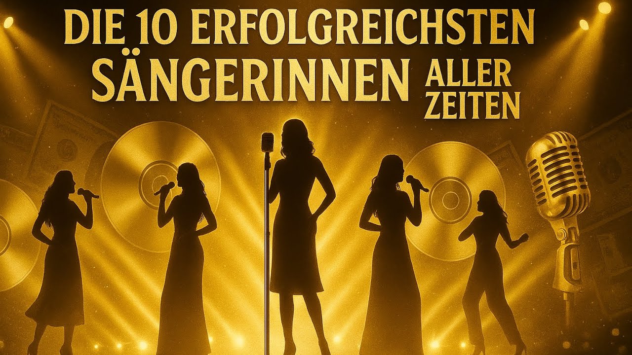 Die 10 erfolgreichsten Sängerinnen aller Zeiten 🎤💰 | Musiklegenden, Rekorde & Luxus