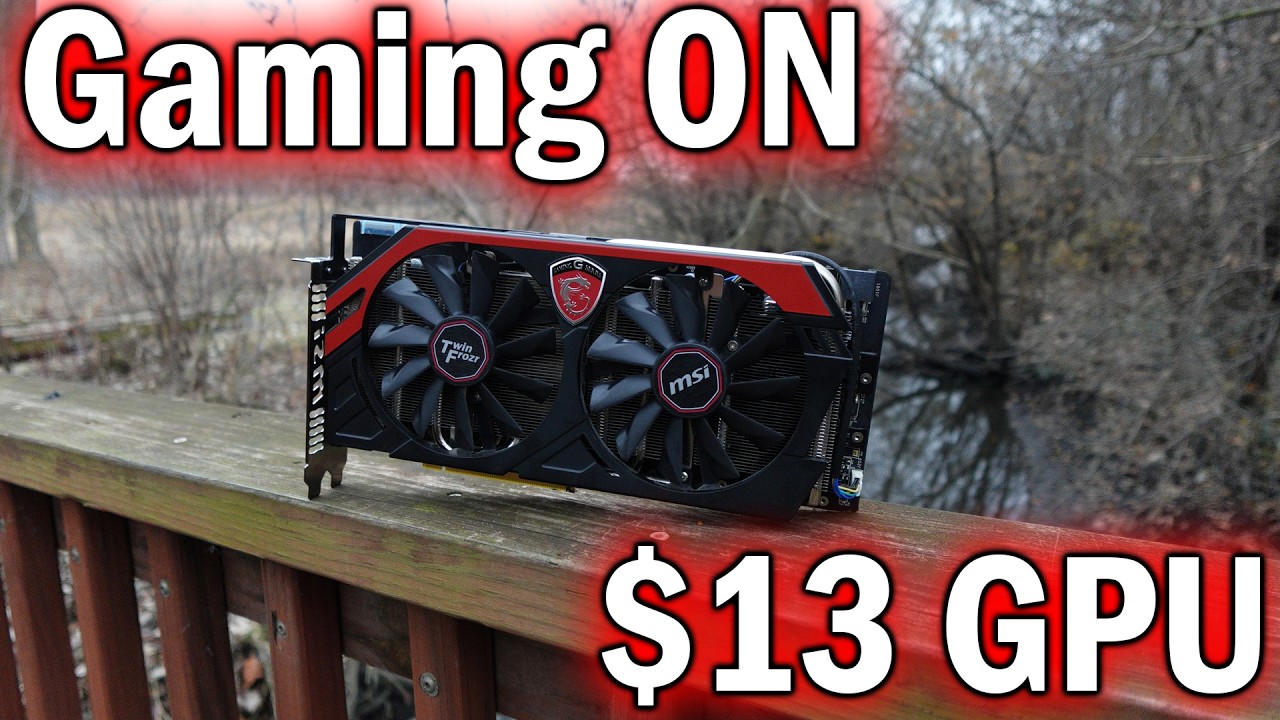 GAMING ON $13 Graphics Card Here&rsquo;s What Happened