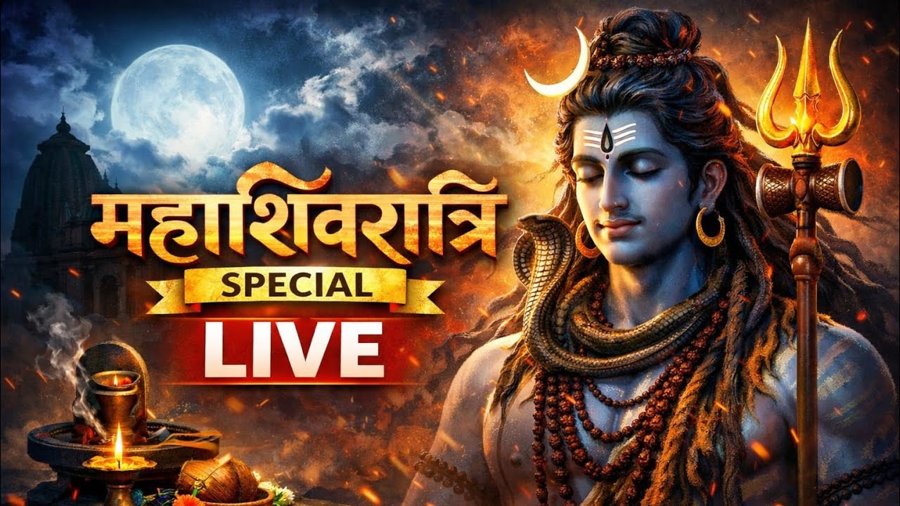 LIVE | श्री महाशिवरात्रि महापर्व 2026 | आयुष ग्राम, चित्रकूट