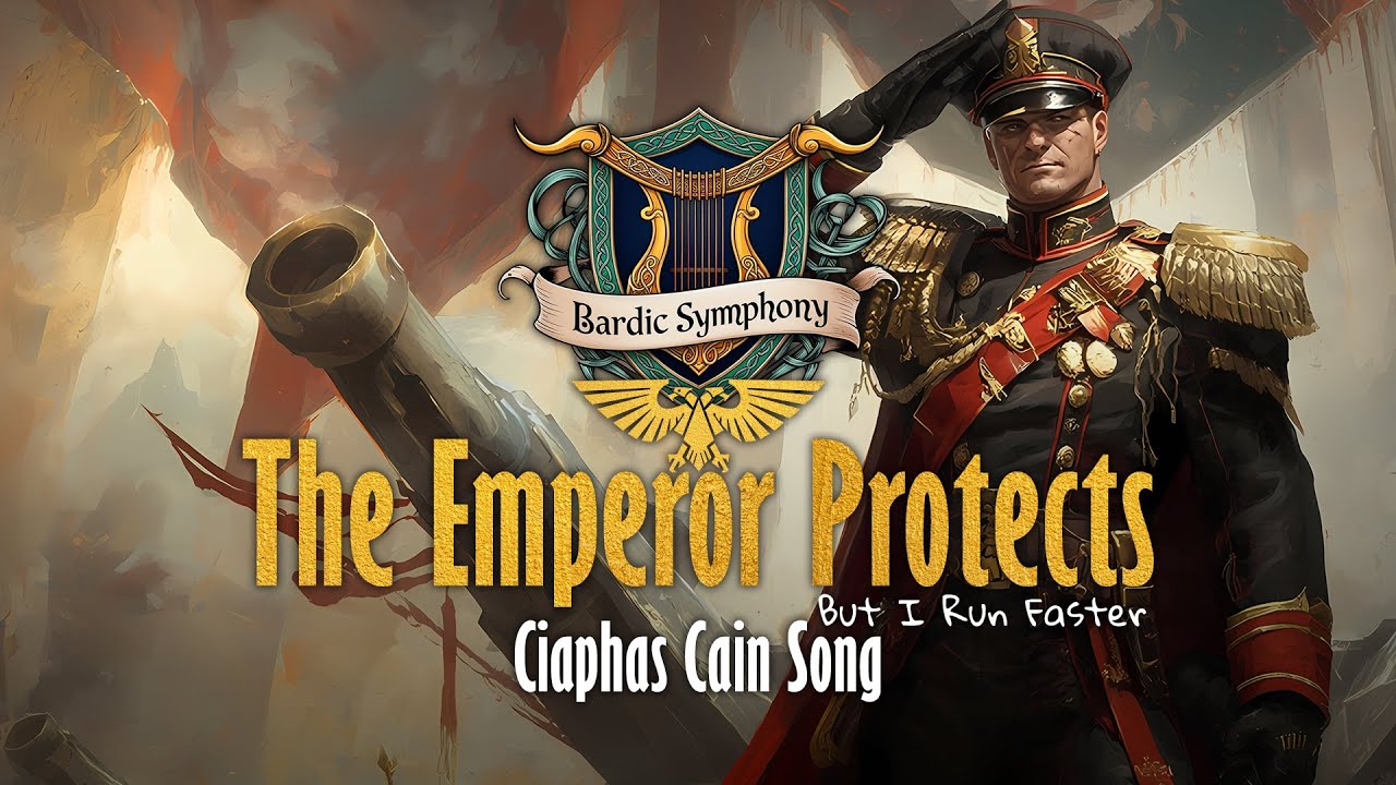 ⚔✨ The Emperor Protects (But I Run Faster) – A Ciaphas Cain Song ✨⚔