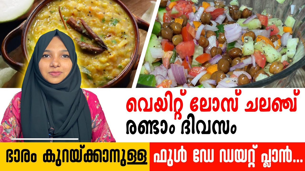 AyurFit Day 2 ഡയറ്റ് പ്ലാൻ  | വണ്ണം കുറയ്ക്കുന്ന ഭക്ഷണങ്ങൾ | Dr Murshida Chalil
