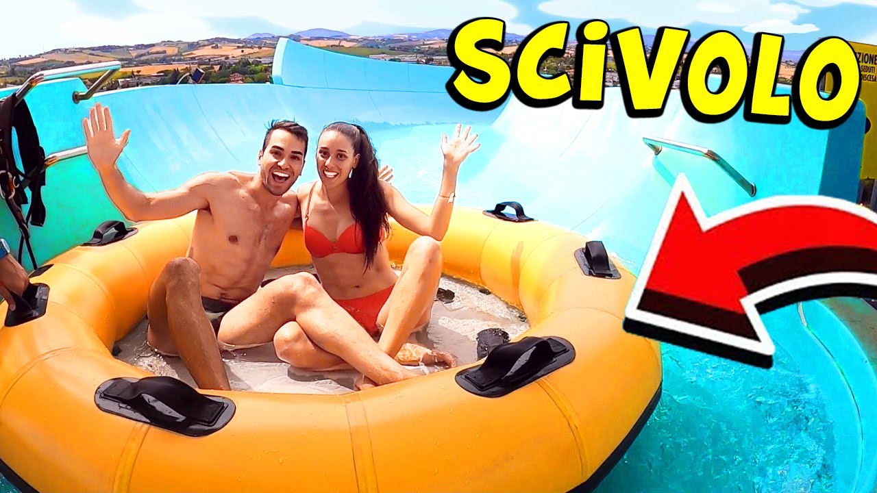 24 ORE DENTRO IL PARCO ACQUATICO CHALLENGE!!
