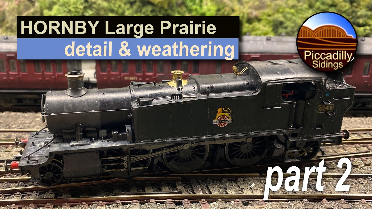 HORNBY LARGE PRAIRIE – DETAIL & WEATHER